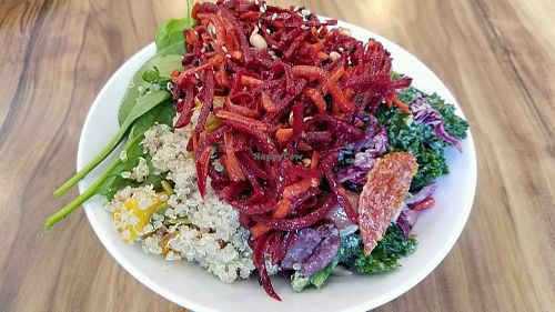 premium salads full at Mantra Lounge in Carlton