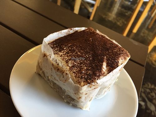 Tiramisu cake at Mantra Lounge in Carlton