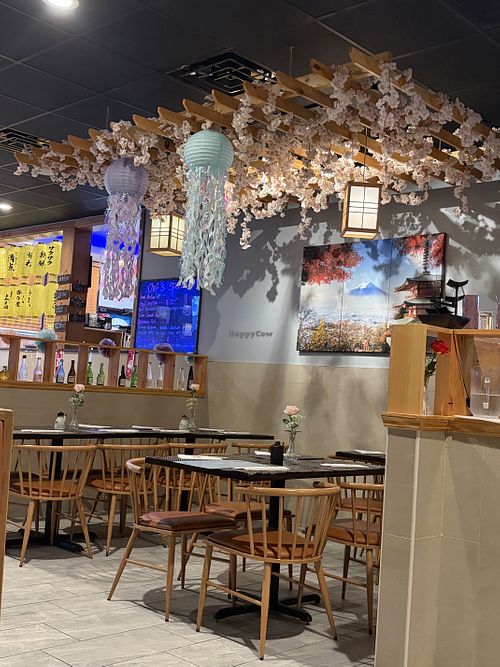 A picture of the inside seating area  at Mr LC Sushi Hibachi Asian Bistro in Dunedin
