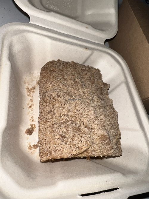 Vegan coffee cake   at Klaud's Kitchen in Sister Bay