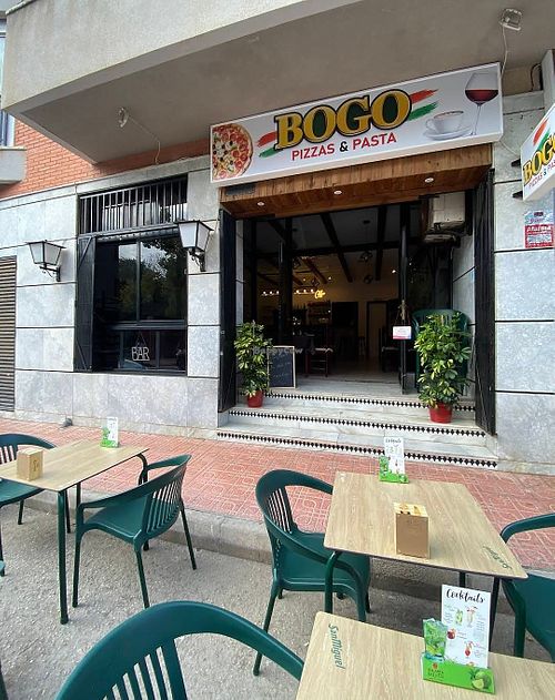  at Bogo Pizza Pasta in Torrevieja