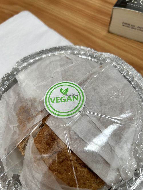 Vegan egg sandwich on whole wheat bun  at Fuel Cafe in Hicksville