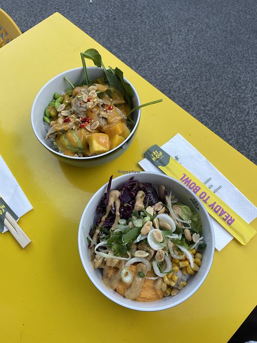 custom and tofu sesame bowl  at Fat Monk - Graz in Graz