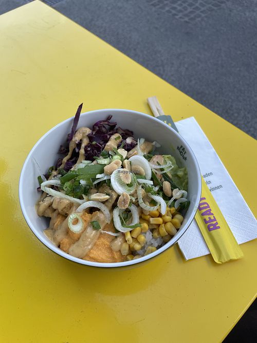tofu sesame bowl  at Fat Monk - Graz in Graz