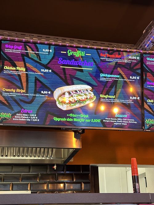 Karte  at Graffiti Grubs in Dresden