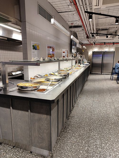 Buffet at Dhaba Beas  in Prague