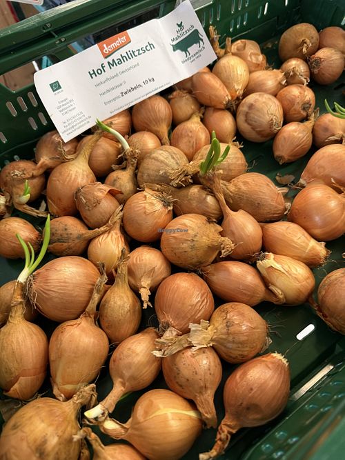 onions  at Naturkostladen Sonnenblume in Ilmenau