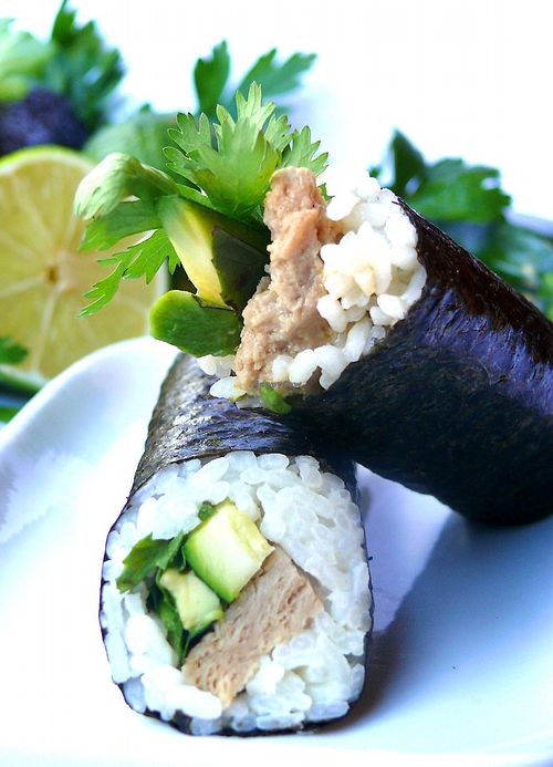 vegan sushi by vVasabi - Green Thai Curry at vVasabi in Leipzig