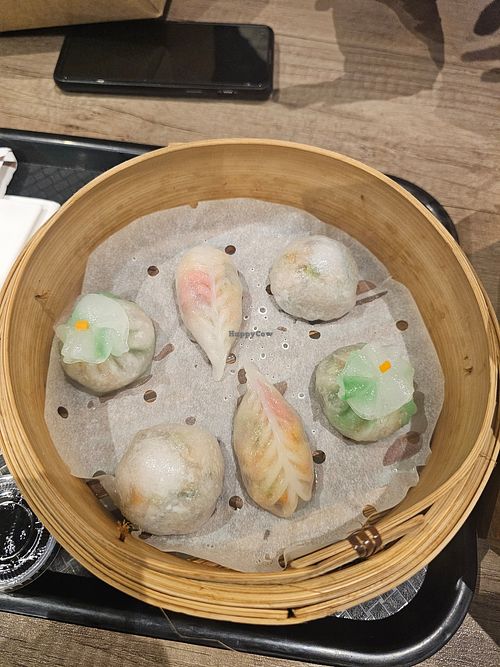 Vegetarian Dumpling Platter at Dimsum Daily  in Watford