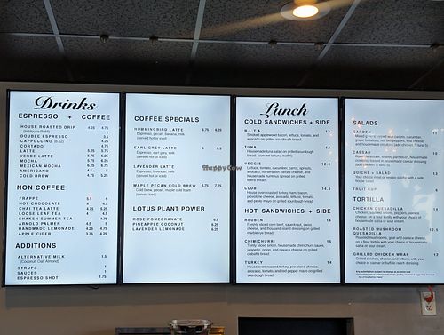 Menu at Thanks A Latte Espresso Cafe in Camp Verde