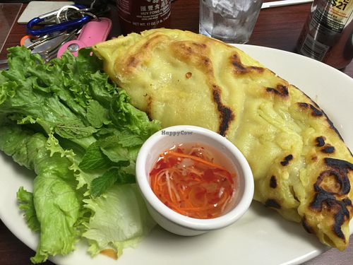 Vietnamese crêpe at Go Vegan in Antioch