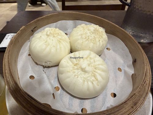 Dumplings steamed  at XiaoQiao DaMei Vegetarian Cuisine (JLC Jinling Zhonghuan Branch) - 小乔大美·蔬食料理(JLC金陵中环店) in Nanjing