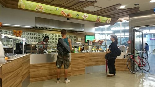 The Falaferia counter at Falaferia in Vienna