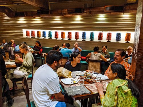 Inside of Burma Burma at Burma Burma in Mumbai