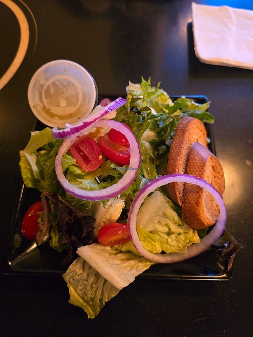 Side salad (ask for no cheese) at 5th Street Pub in Perrysburg