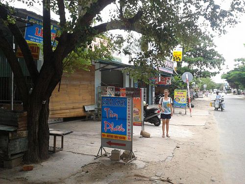 view from the street at Tam Phuoc in Mui Ne