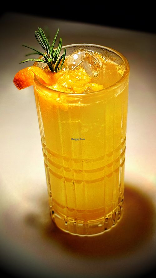 Tangerine frizz   at Bistro 54 in Mexico City