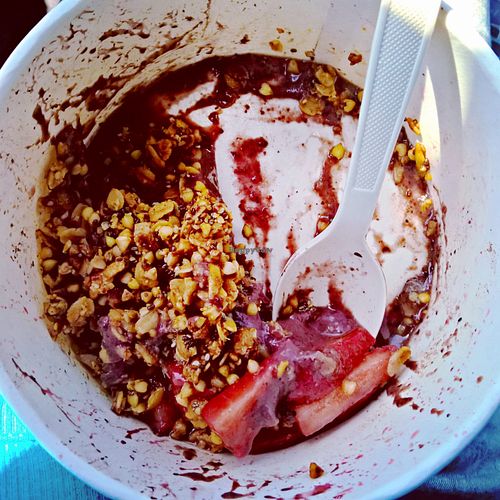Acai bowl at Project Juice in San Diego