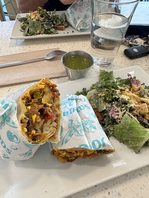 Breakfast Burrito. So tasty!  at JOi Café in Westlake Village