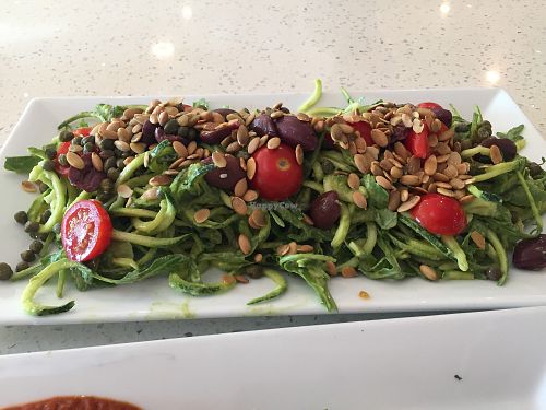 The Bob Marley salad - more like a huge meal at JOi Café in Westlake Village