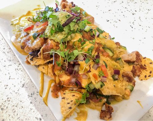 Nachos at JOi Café in Westlake Village