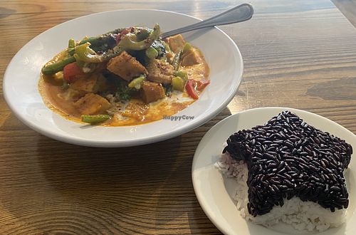 Kang Pa Nang with tofu  at Mungmee Vegan Thai in Beaverton