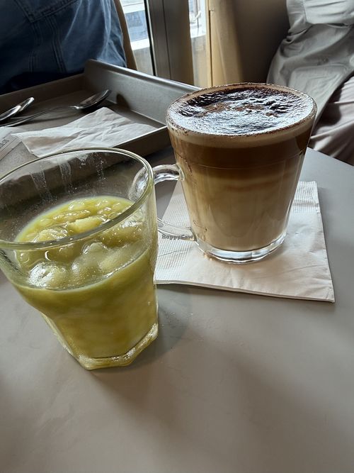 Pudding  at Café Terraço in Sao Paulo