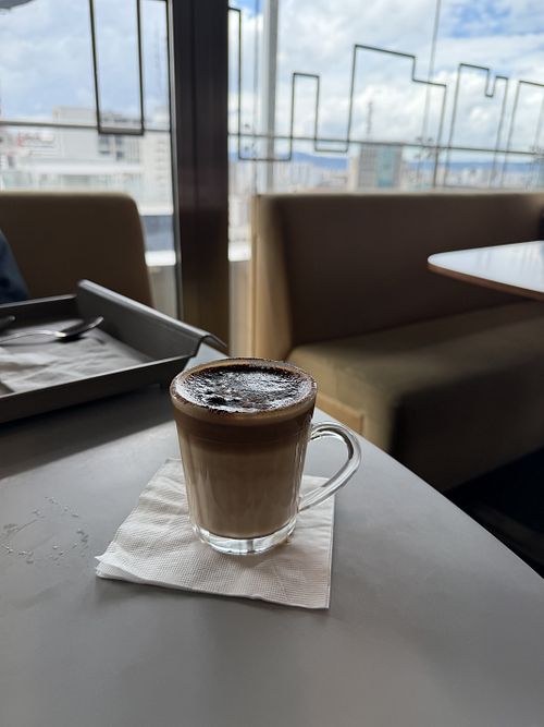 Coffee  at Café Terraço in Sao Paulo