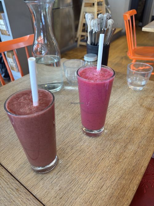 Protein Smoothies  at Cafe Tamra Northcote Road in London