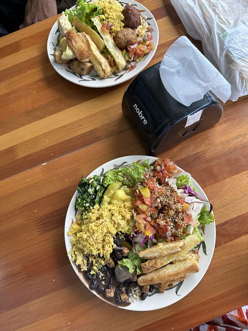 All vegan buffet livre  at Refeitório Vegano in Florianopolis