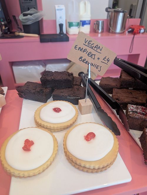 Vegan bakes at Crunch Platters in Edinburgh