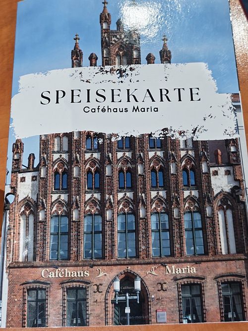 Deckblatt at Caféhaus Maria in Greifswald