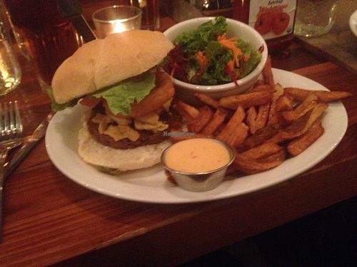 Burger n' fries!! at MeeT on Main in Vancouver