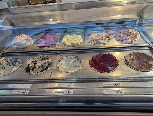 Flavors at Gusto Gelato  in Perth