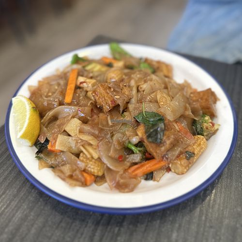 Pad Kee Mao  at Awesome Thai in Revesby