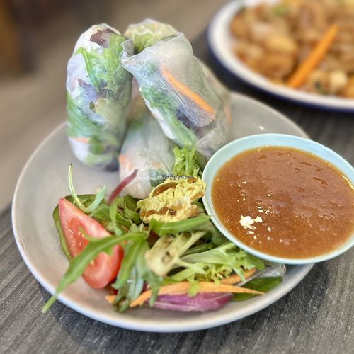 Tofu summer rolls  at Awesome Thai in Revesby
