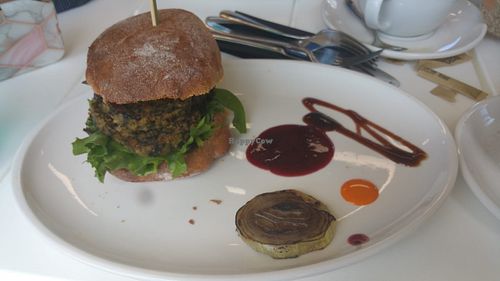 Vegan Haggis  at Alpacaccinos Café in Isle Of Lewis