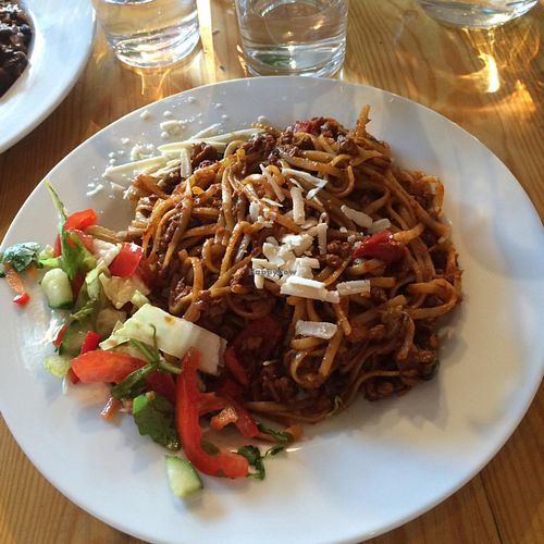 Delicious spag Bol at Karamel in North London