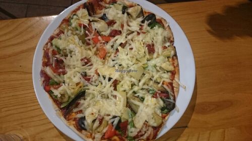 pizza  at Karamel in North London