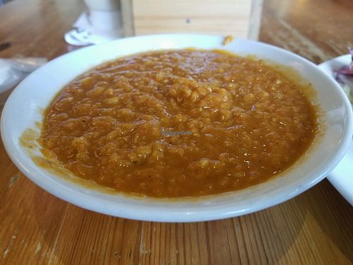 Turkish Lentil Soup at Karamel in North London