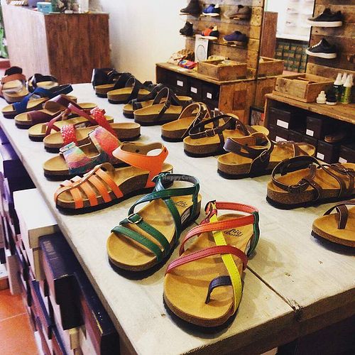 Shoes at Sapato Verde in Lisbon