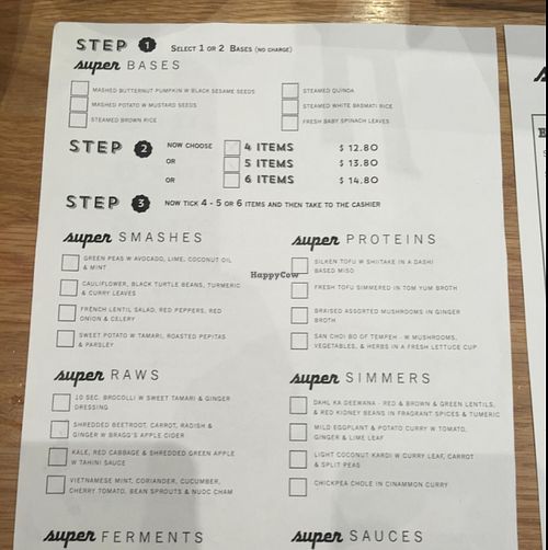 choose your food  at Supercharger - The Emporium in Melbourne