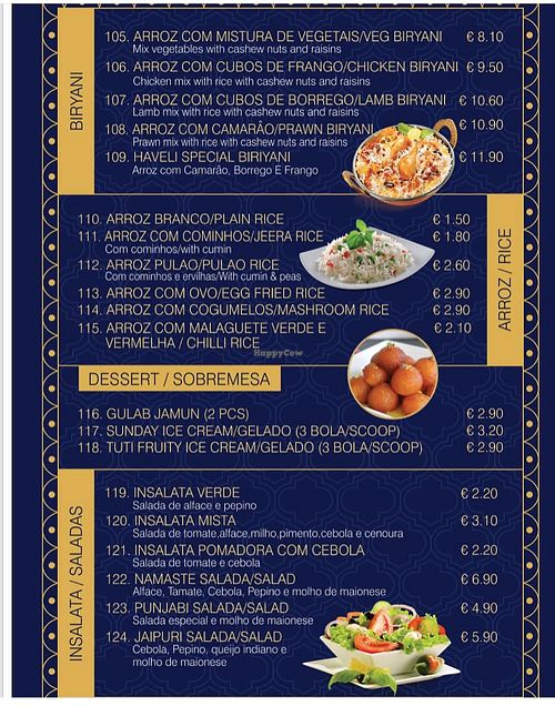Extra vegan distels  at HAVELI RESTAURANT in Beja
