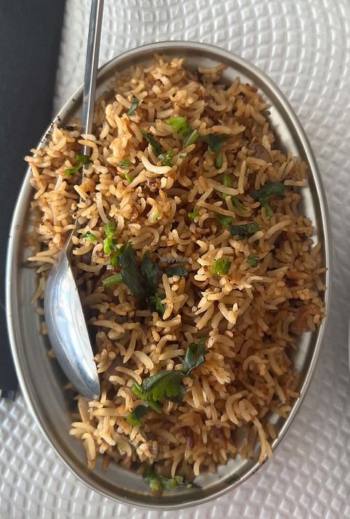 Rice with mushrooms  at HAVELI RESTAURANT in Beja