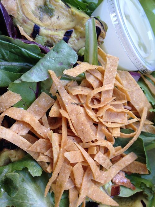 Grilled avocado plate- summer fun! at Native Foods - Conn Ave in Washington