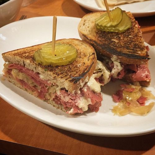 Vegan Reuben  at Native Foods - Conn Ave in Washington