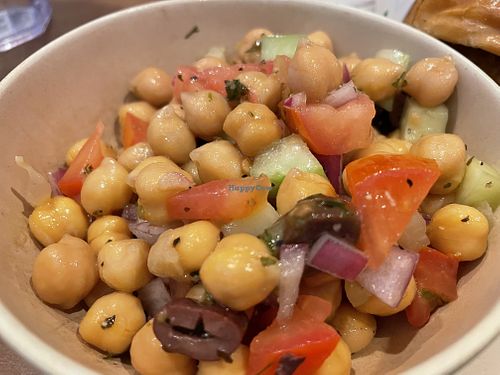 Chickpea salad   at Veggie Grill in Corte Madera
