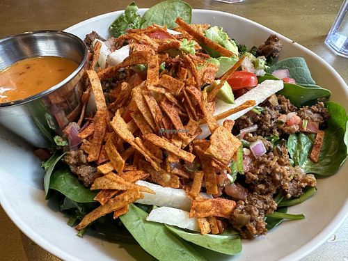 Catalina taco salad #Veganuary at Veggie Grill in Corte Madera