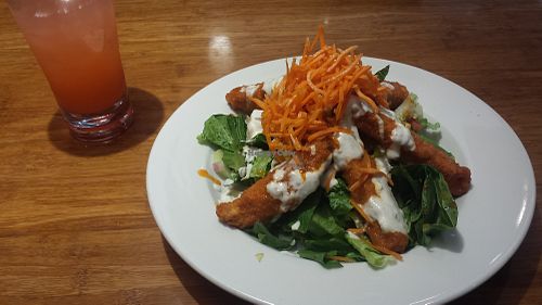B-Wing Salad at Veggie Grill in Corte Madera