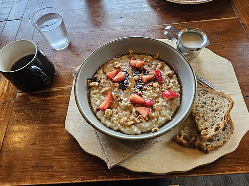 Oatmeal at Terravita Kitchen in Revelstoke